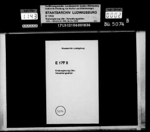 Gemeinderechtsverhältnisse in Geisingen, Gundelfingen mit Dürrenstetten, Gundershofen, Hayingen (Oberwilzingen), Justingen, Magolsheim, Münzdorf (Weiler), Sonderbuch, Sontheim und Wilsingen