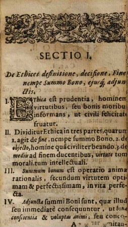 Synopseos Philosophiae Moralis Medulla, Seu Praecepta Ethica