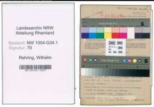 Entnazifizierung Wilhelm Rehring , geb. 19.05.1909 (Zahnarzt)