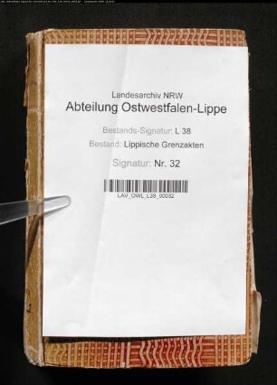 Grenze zwischen dem Amt Varenholz und der Grafschaft Schaumburg