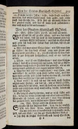 323-324, 11. Von der Gnaden-Kindschafft Gottes
