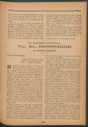 El hombre integral : Tu, el dominador