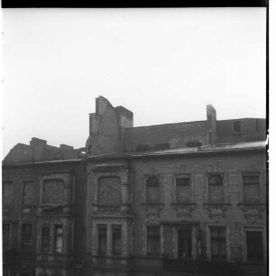 Negativ: Ruine, Menzelstraße 34, 1954