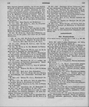 The Transactions of the linnean Society of London. - [London : Longman]. - [Vol.] XX, [Part.] 2, 1847
