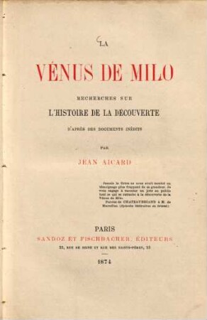 La Vénus de Milo