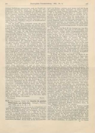 305-308 [Rezension] Beck, Carl, Grundriss des gemeinen Kirchen-Rechts nach Richter-Dove
