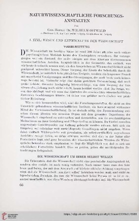 Naturwissenschaftliche Forschungsanstalten