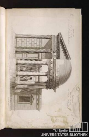 Pavillon Pour le Jardins du Chevalier Worsley de Hovingham. Pavillon Pour les Jardins du Chevalier Willoughby.