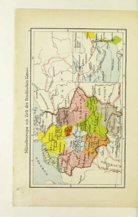 Mitteleuropa zur Zeit der fränkischen Kaiser