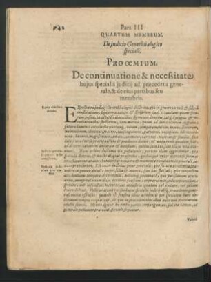 Quartum Membrum. De iudicio Genethlialogico speciali.