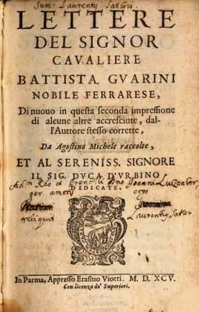 Lettere