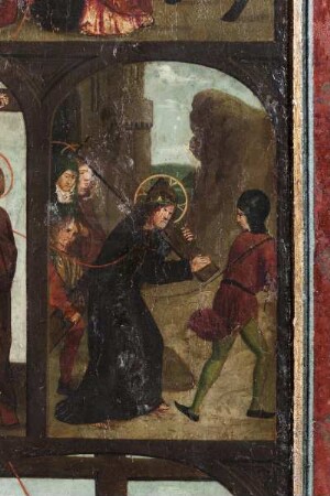 Marientriptychon — Die sieben Schmerzen Mariens — Kreuztragung