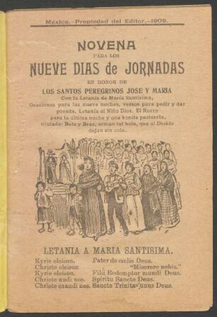 Letanía a María Santísima.