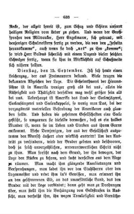 Das Treiben der Freimaurer