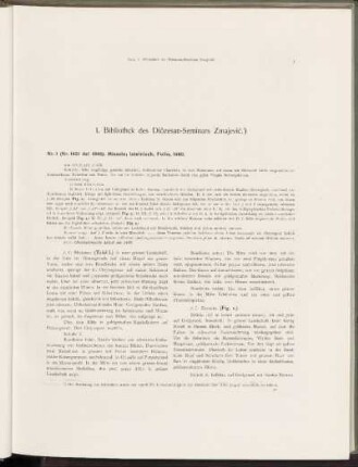 1. Bibliothek des Diözesan-Seminars Zmajević.