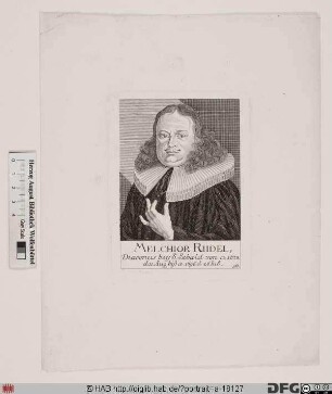 Bildnis Melchior Rüdel (Riedel)