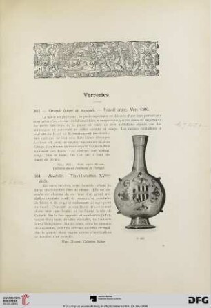 Verreries (No. 303-360)