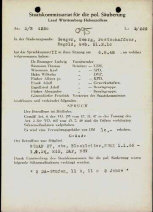 Seeger, Georg