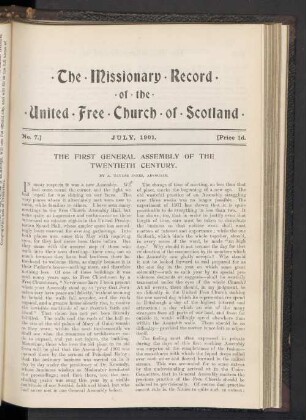 No. 7. July, 1901