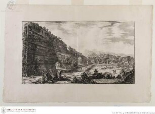 Ruinen des Castro Pretorio in der Hadriansvilla in Tivoli