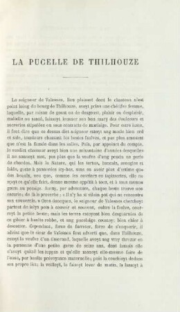 La pucelle de Thilhouze