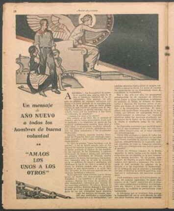 "Amaos los unos a los otros" : Un mensaje de Año Nuevo a todos los hombres de buena voluntad