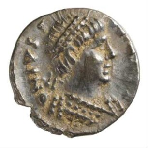 Münze, 1/4 Siliqua, 534 - 536