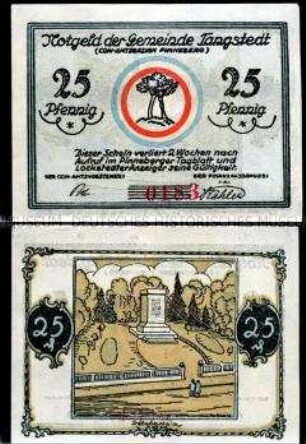 Tangstedt 25 Pfennig
