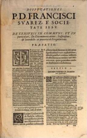 Commentaria ac disputationes in tertiam partem Divi Thomae, 5. (1606)