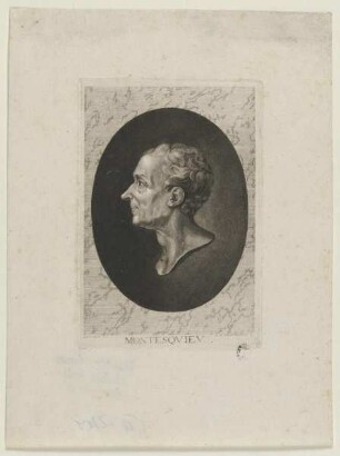 Bildnis des Montesquieu