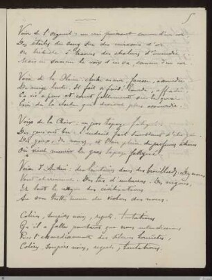 Voix de l’Orgueil; un cri puissant, comme d’un cor (XIX)