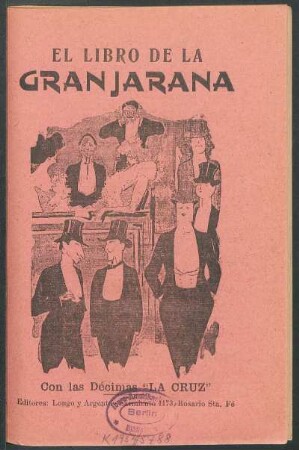 El libro de la gran jarana : con las décimas "La cruz"