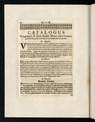 40-41, Catalogus