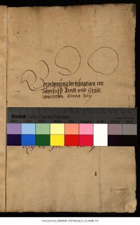 Visitation im Domstift und der Stadt Wurzen
