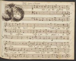 Dolce è per voi soffrire; V (2), bc; A-Dur; DTB 6/2 12; TimS C,I,11