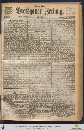 14.10.1900 (Erstes Blatt)