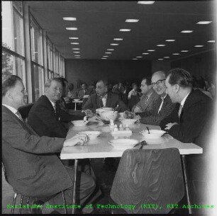Einweihung der Kantine (KANT) des Kernforschungszentrums Karlsruhe (KfK)