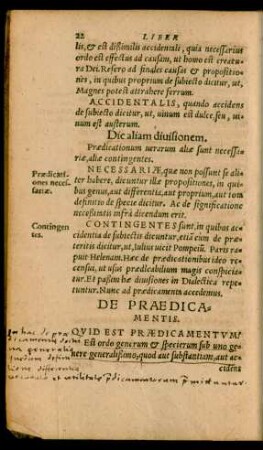 De Praedicamentis.
