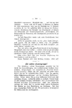 Für unsere Frauengruppe!