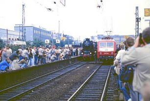 Hamburg: Bahnhof Altona: Internationale Verkehrsausstellung Hamburg