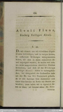 Alcali Fluor, flüchtig flüssiges Alcali