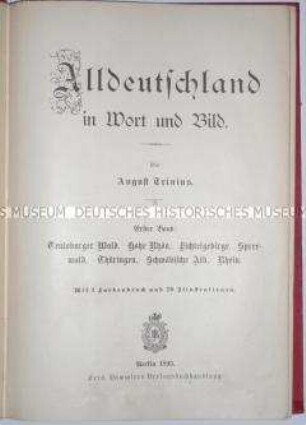 Veröffentlichung über ausgewählte Regionen Deutschlands