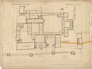 Bestelmeyer, German; Nürnberg (Bayern); Germanisches Nationalmuseum - 1. Obergeschoss (Grundriss)