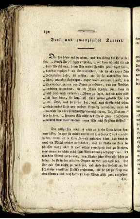 Drei und zwanzigstes Kapitel.