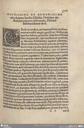 MICHAELIS STIFELII ARITHMETICAE LIBER SECVNDVS, DE NVmeris irrationalibus.