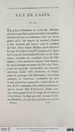 Vue de Cadix (No. 535)
