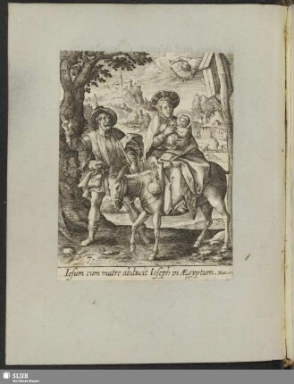 Matth. 2. Flucht Christi in Egypten