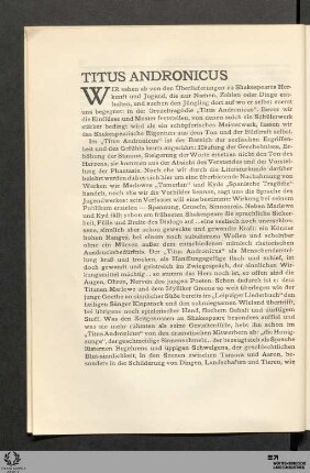 Titus Andronicus