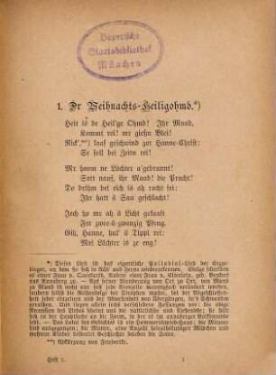 Alte und neue Gedichte und Geschichten in erzgebirgischer Mundart : (Herausgeber: Heinrich Köselitz.), 1