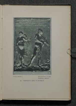 20. ORPHEUS AND EURYDICE; MUSEUM, BERLIN